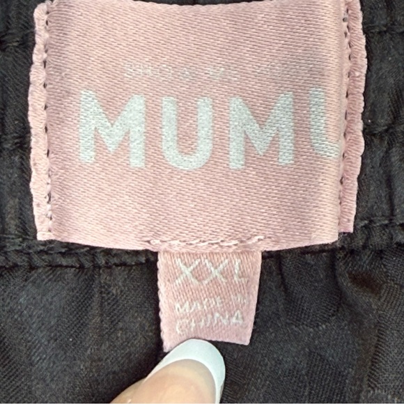 Show Me You MuMu Classic PJ Bottoms in Black Cheetah Silky - Size XXL - Picture 5 of 7